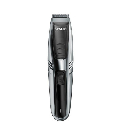 Moser Тример WAHL Vacuum EU, для бороди і вусів, акум., роторний мотор, насадок-9, чохол, гребінець, сталь, чорно-сріблястий