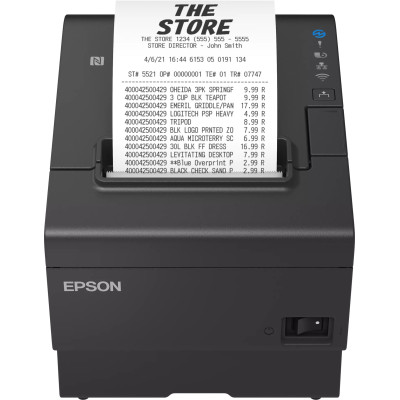 Epson Принтер спеціалізований TM-T88VII RS-232/USB/Ethernet I/F Incl.PC Black