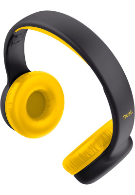 Trust Навушники Nouna Headphones mini-jack, Mic, Чорний