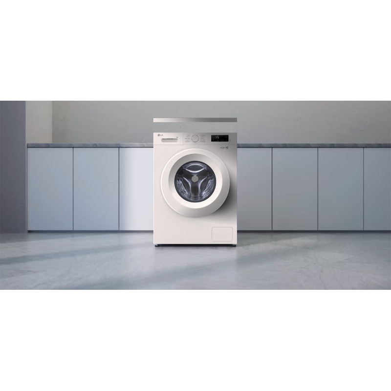 LG Пральна машина, фронтальна, 6 кг, A+++, білий
