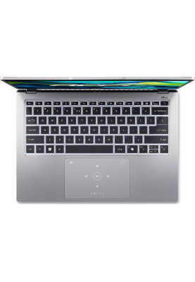 Acer Ноутбук Swift Go 14 SFG14-73 14" 2.8K OLED, Intel U7-155H, 32GB, F1TB, UMA, Win11, сріблястий