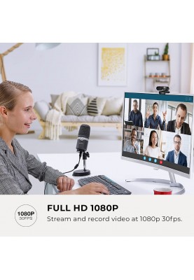 AVerMedia Веб-камера Live Streamer CAM PW310P Full HD Black