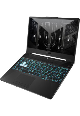 ASUS Ноутбук TUF A15 FA506NF-HN066 15.6" FHD IPS, AMD R5-7535HS, 16GB, F512GB, NVD2050-4, NoOS, Чорний
