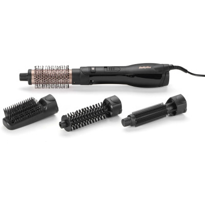 BaByliss Фен-щітка Smooth Finish, 1200Вт, 3 режими, іоніз-я, хол. обдув, кераміка, чорний