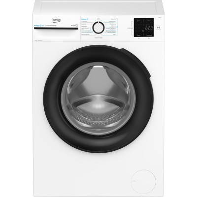 Beko Пральна машина Beko фронтальна, 7кг, 1200, B, 50см, дисплей, інвертор, пара, білий