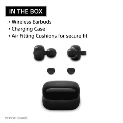Sony Навушники TWS Sony LinkBuds Clip BT 5.3, IPX4, SBC, AAC, Mic, Чорний