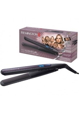 Remington Випрямляч Pro-Sleek & Curl, >300Вт, 150-230С, дисплей, кераміка, чорний