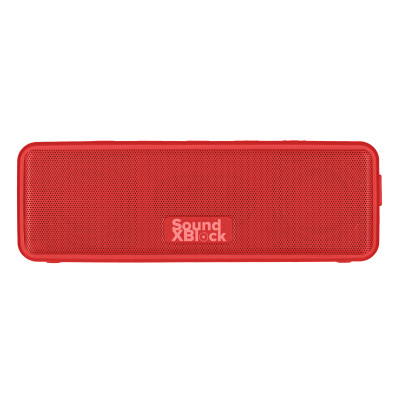 2E Акустична система SoundXBlock TWS, MP3, Wireless, Waterproof Red