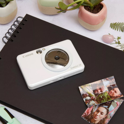 Canon Портативна камера-принтер ZOEMINI S2 ZV223 White