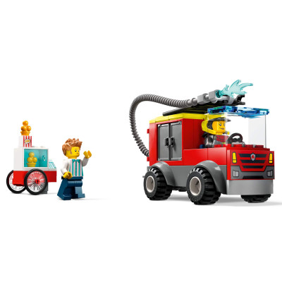 LEGO Конструктор City Пожежне депо та пожежна машина