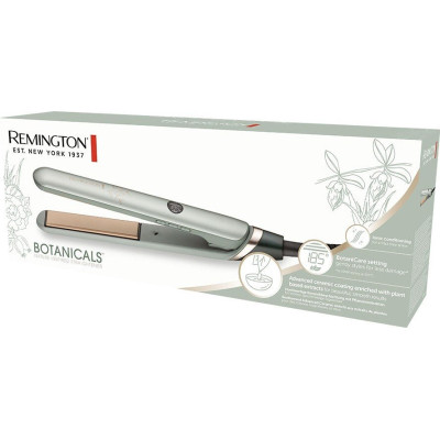 Remington Випрямляч Remington Botanicals, >300Вт, темп.режимів-10, 150-230С, дисплей, кераміка, сіро-зелений