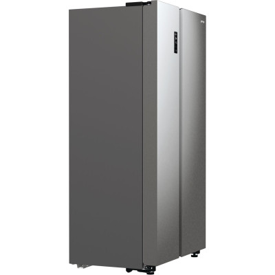 Gorenje Холодильник SBS 179х67х92см, 2 двері, 356(191)л, А++, NF+, Інв. , зона св-ті, зовн. диспл, матовий сірий Gorenje Холодильник SBS 179х67х92см, 2 двері, 356(191)л, А++, NF+, Інв. , зона св-ті, зовн. диспл, матовий сірий
