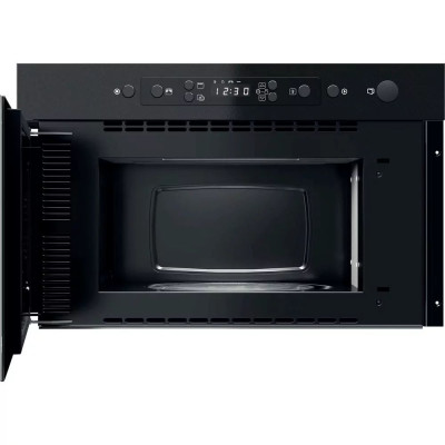 Whirlpool Мікрохвильова піч вбудовувана, 22л, електронне упр., 750Вт, гриль, дисплей, чорний