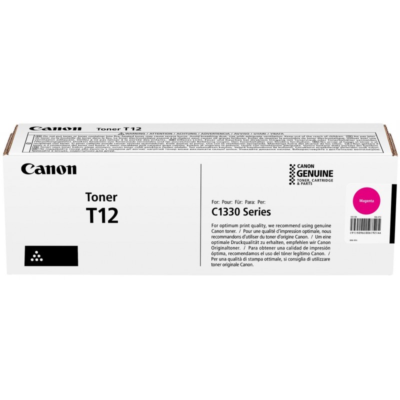 Canon Картридж T12 i-SENSYS XC1333 Series (5400 стор.) Magenta