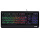2E Gaming Клавіатура мембранна KG320 104key, USB-A, EN/UA/RU, LED, чорний