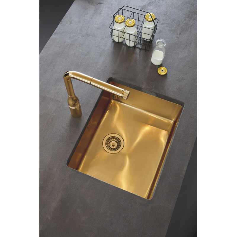 Grohe Змішувач для кухні Essence Smart Control, довж.виливу - 199мм, поворотний/витяжний, вентиль/кнопка, прохолодний схід сонця