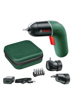 Bosch Шуруповерт IXO VI (full), 4.5 Нм, 10 біт, 2 насадки, кейс