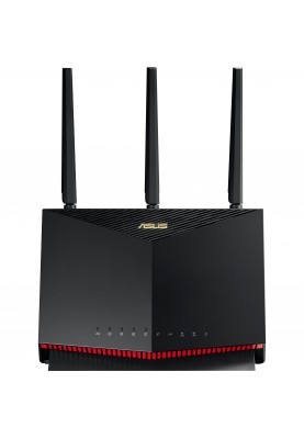 ASUS Маршрутизатор RT-AX86U PRO AX5700 4xGE LAN 1xGE WAN 1x2.5GE WAN/LAN 1xUSB3.2 1xUSB2.0 MU-MIMO OFDMA MESH