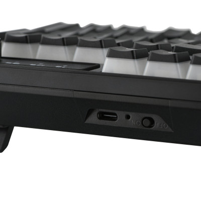 2E Gaming Клавіатура мембранна KG390 100key, USB-A/WL/BT, EN/UA, RGB, чорний