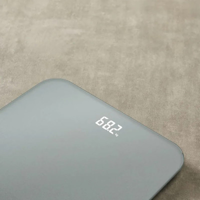 Tefal Ваги Tefal підлогові Classic, 180кг, AAAx3 в комплекті, скло, сірий