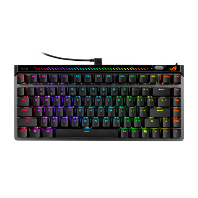 ASUS Клавіатура механічна ROG Falchion Ace 75 HE, 83key, HFX V2 Magnetic Switches, USB-A, EN, RGB, чорний