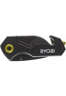Ryobi Ніж складаний RFK25T, лезо 57мм, стропоріз, фіксатор леза, кліпса.