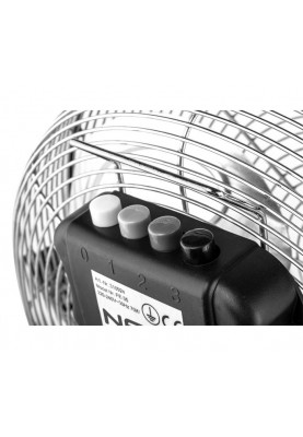 Neo Tools Вентилятор підлоговий, професійний, 50Вт, діаметр 30см, 3 швидкості, двигун мідь 100%