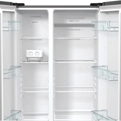 Gorenje Холодильник SBS 179х67х92см, 2 двері, 356(191)л, А++, NF+, Інв. , зона св-ті, зовн. диспл, матовий сірий Gorenje Холодильник SBS 179х67х92см, 2 двері, 356(191)л, А++, NF+, Інв. , зона св-ті, зовн. диспл, матовий сірий