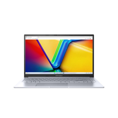 ASUS Ноутбук Vivobook 15X K3504VA-L1308 15.6" FHD OLED, Intel i5-1340P, 16GB, F512GB, UMA, NoOS, Сріблястий