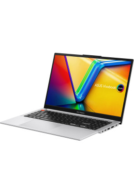 ASUS Ноутбук Vivobook S 15 K5504VA-MA387 15.6" 2.8K OLED, Intel i7-13700H, 16GB, F512GB, UMA, noOS, Сріблястий