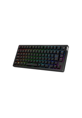 HyperX Клавіатура механічна Alloy Rise 75key, Red, USB-A/WL/BT, EN/UA, RGB, чорний