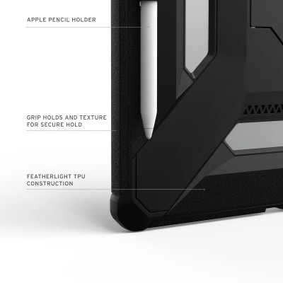 UAG Чохол для iPad Air 13" (Gen 3, 2026), Scout+, Black