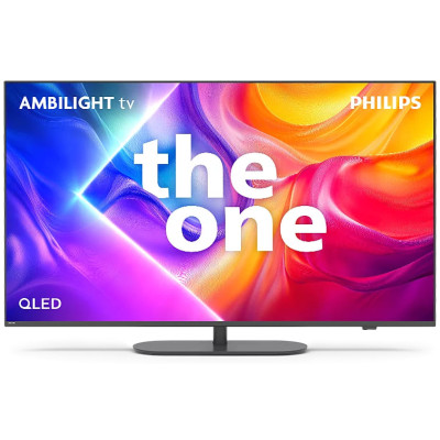 Philips Телевізор 43" Philips QLED 4K 144Hz Smart Titan OS Black Ambilight