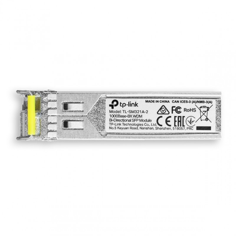 TP-Link Трансивер SFP SM321A-2 1x1000BaseBX, SM, WDM, 2km LC