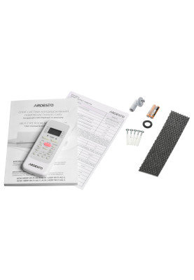 ARDESTO Кондиціонер ACM-24INV-R32-WF-AG-S, 70 м2, інвертор, A++/A+, до -15°С, Wi-Fi, R32, білий