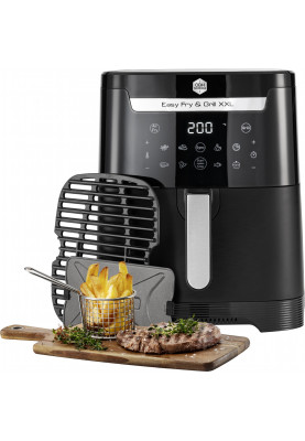 Tefal Мультипіч OBH Nordica EasyFry&Grill XXL, 1830Вт, чаша-6.5л, сенсорне управління, від 40°C до 200°C, пластик, чорний