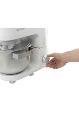 Gorenje Кухонная машина 800Вт, чаша-метал, корпус-метал, насадок-3, білий