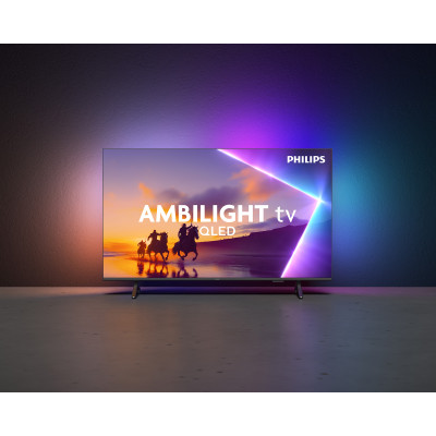 Philips Телевізор 65" QLED 4K 60Hz Smart Titan OS Black Ambilight
