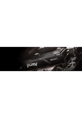 Kingston Пам'ять ПК DDR4 8GB 3600 FURY Beast Black