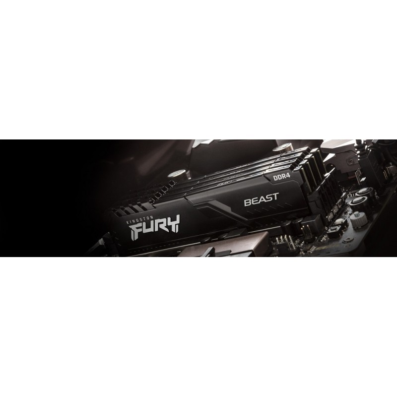 Kingston Пам'ять ПК DDR4 8GB 3600 FURY Beast Black