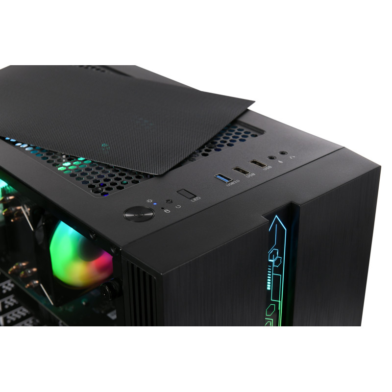 2E Комп’ютер персональний 2E Complex Gaming Intel i5-12400F/H610/16/256F+1000/NVD1030-2/Win11H/2E-G2107-500/500W