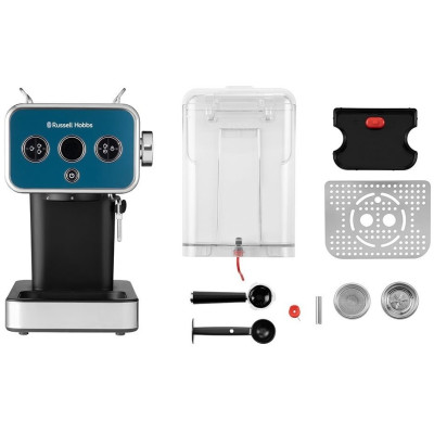 Russell Hobbs Кофеварка ріжкова 26451-56 Distinctions, синій