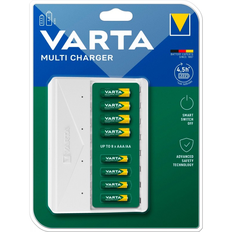 VARTA Зарядний пристрій Multi Charger для АА/ААА акумуляторів