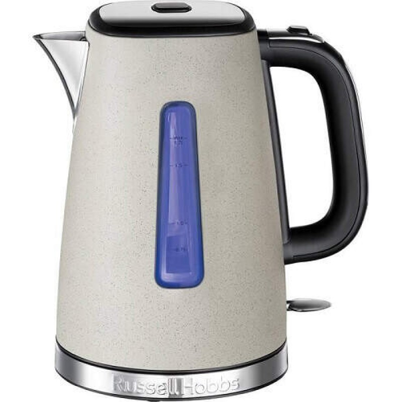 Russell Hobbs Електрочайник Luna Stone, 1.7л, метал, під камінь, бежевий