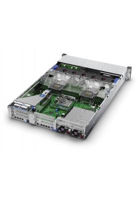 HPE Сервер DL380 Gen10 4208 2.1GHz/8-core/2P, 64GB-R, 12LFF SC, P816i-a/4GB, i350-T4V2 4P 1GbE FLR-T, 800W RPS, 2U, iLo STD, 3Y Warranty