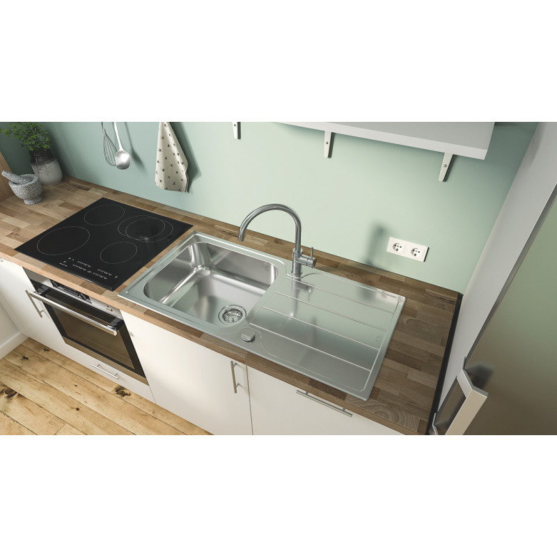 Grohe Змішувач для кухні QuickFix Start Classic, довж.виливу - 223мм, поворотний, 1важіль, хром
