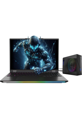 Dream Machines Ноутбук RX5080-16 16WQXGA, Intel U9-275HX, 32GB, F2TB, NVD5080-16, DOS, чорний