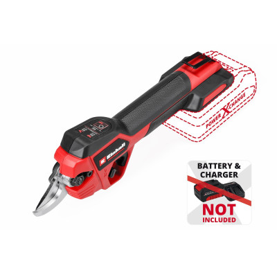 Einhell Секатор акумуляторний GP-LS 18/28 Li BL - Solo, PXC, 18В, безщітковий, товщ. 28/14 мм, сталь SK5, 0.82 кг (без АКБ та ЗП)