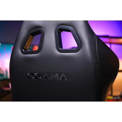 2E Gaming Крісло OGAMA II RGB, ПУ шкіра, 3D-Armrests, чорний 2E Gaming Крісло OGAMA II RGB, ПУ шкіра, 3D-Armrests, чорний
