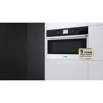 Whirlpool Мікрохвильова піч Whirlpool вбудована, 31л, електронне упр., 1000Вт, гриль, дисплей, конвекція, нерж